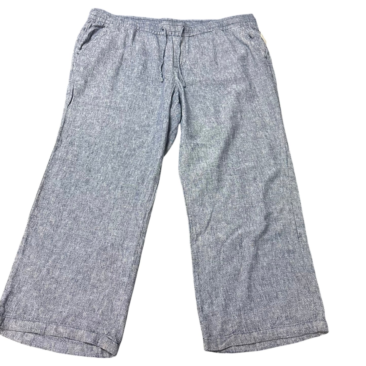 OLD NAVY BLUE PULL ON PANTS ELASTIC WAISTBAND 270 XL