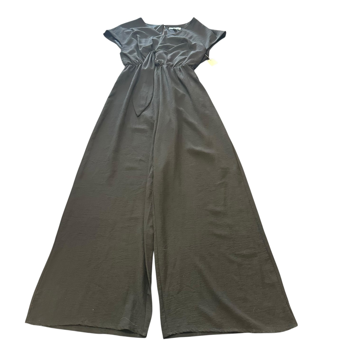 SHE + SKY BLACK WIDE LEG JUMPSUIT 234 LARGE