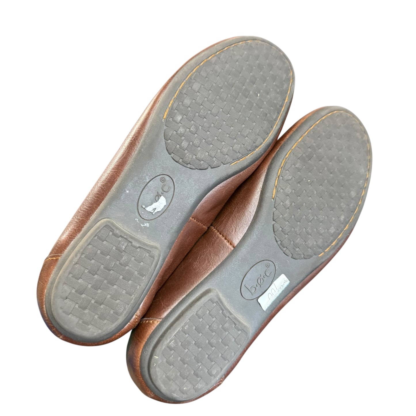 BOC CAROLANN BROWN LOAFERS LEATHER 100 SZ 7