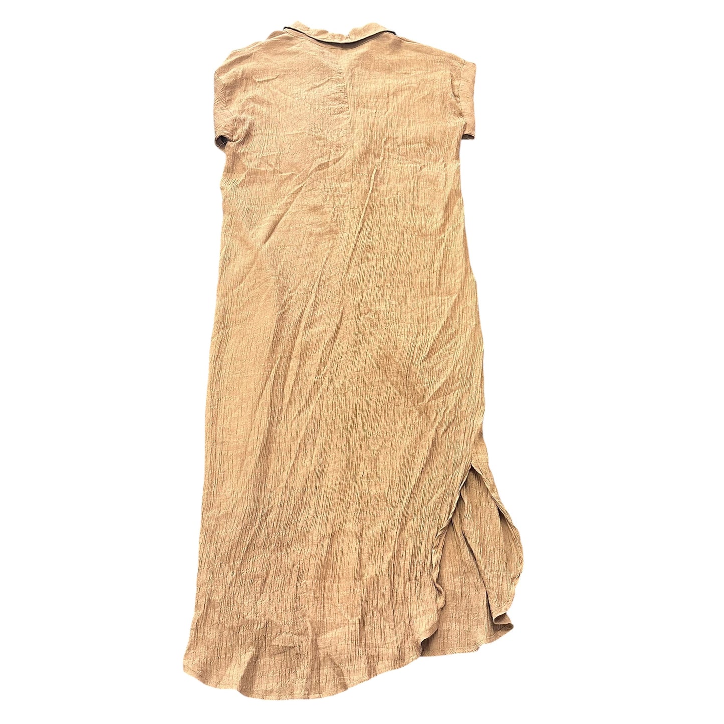 WISHLIST BROWN GAUZE POP OVER DRESS 259 S/M