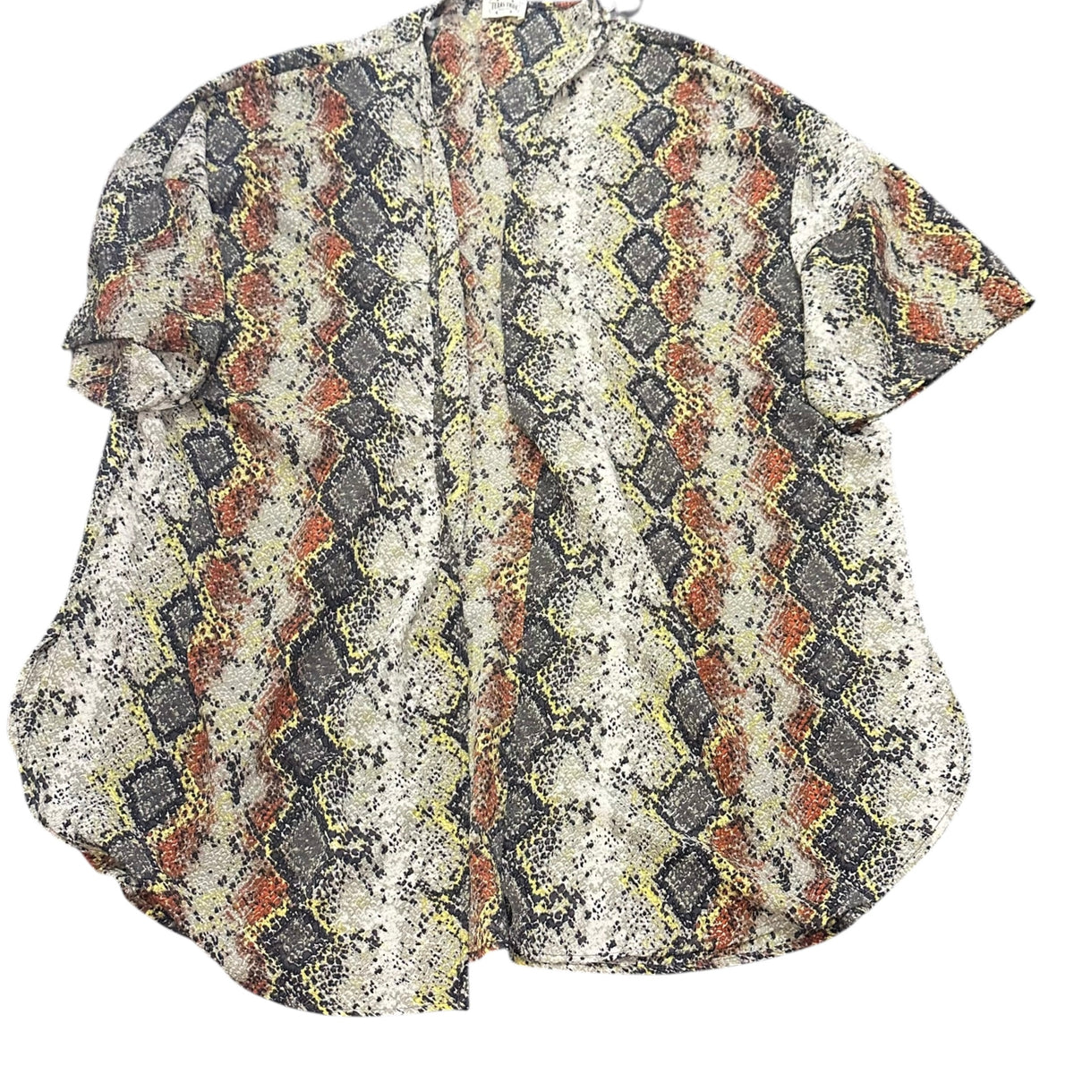 TEXAS TRUE SNAKESKIN OPEN KIMONO 100 MEDIUM