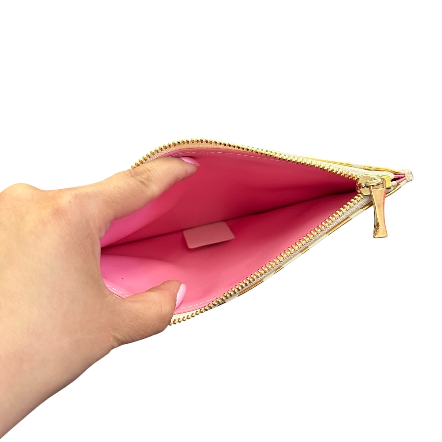 KATE SPADE GOLD BEIGE POUCH 227 OS