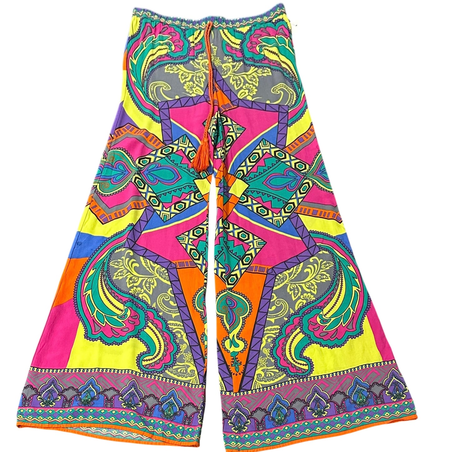 FLYING TOMATO COLORFUL WIDE LEG PANTS 282 SMALL