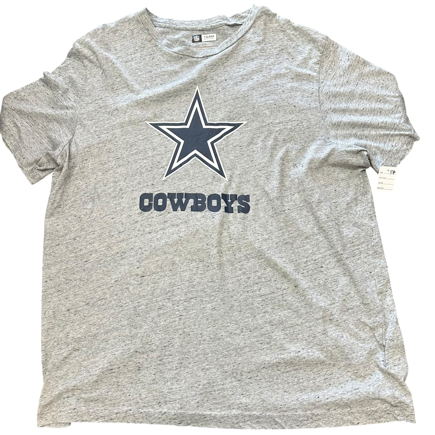 TEAM APPAREL GRAY COWBOY T-SHIRT 57 2XL