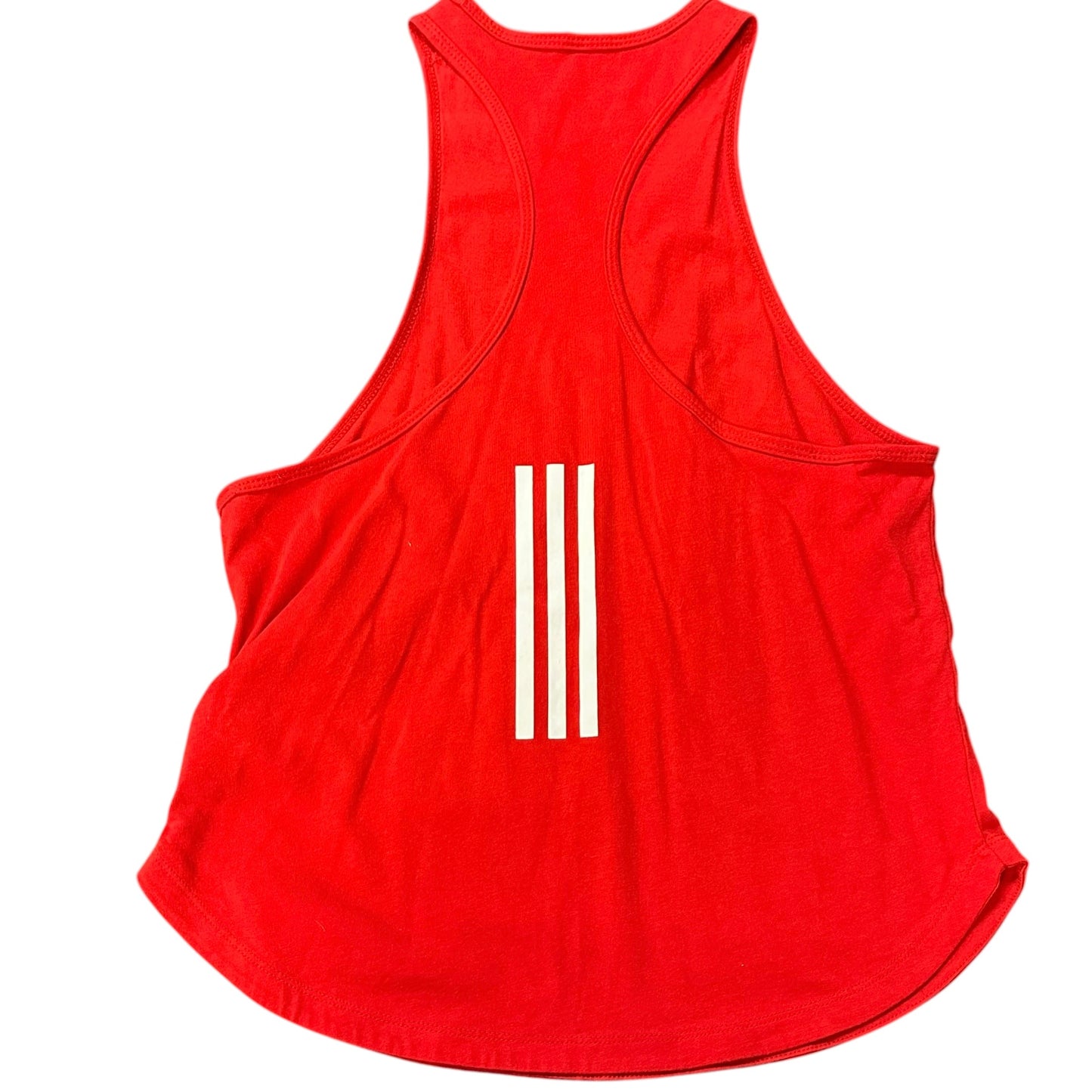 ADIDAS RED AMERICAN TANK TOP NWT 100 SMALL