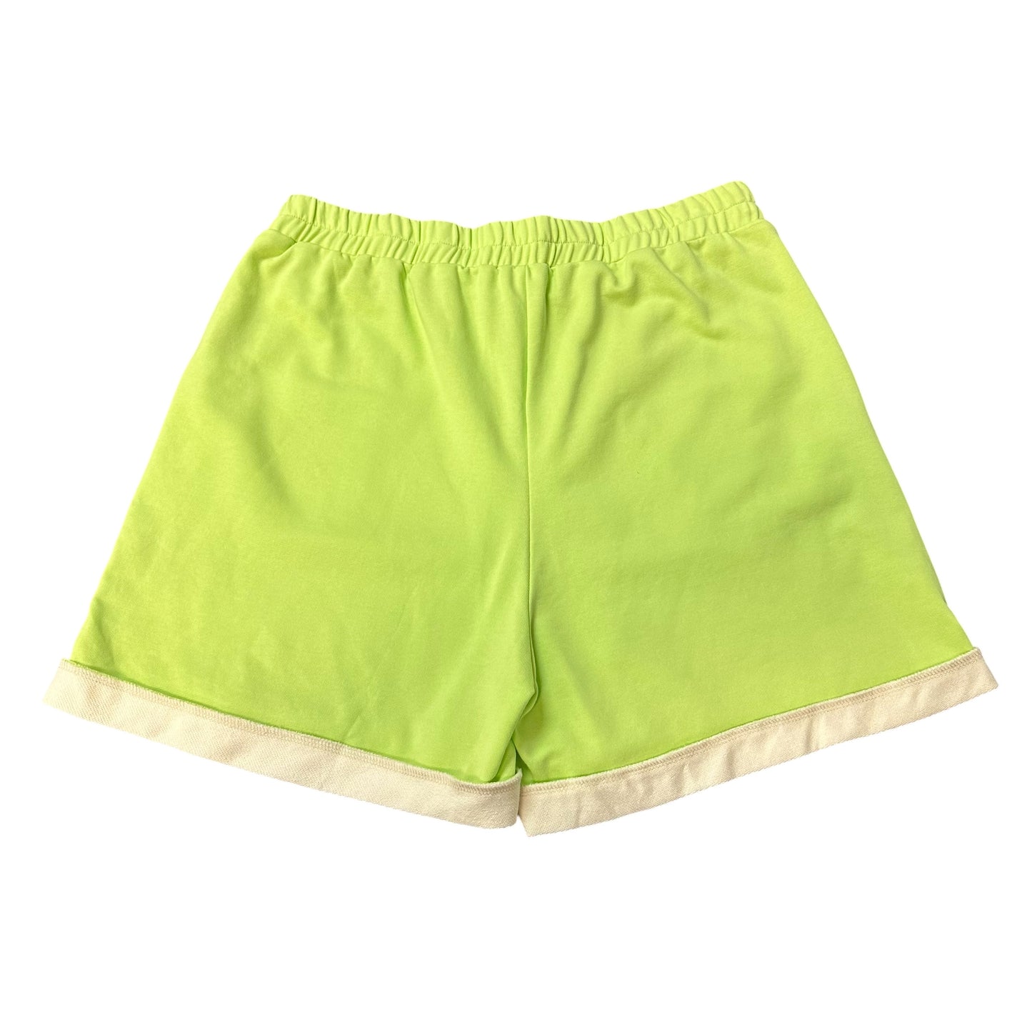 LIME GREEN 2 PC SHORT SET NWOT 100 XL