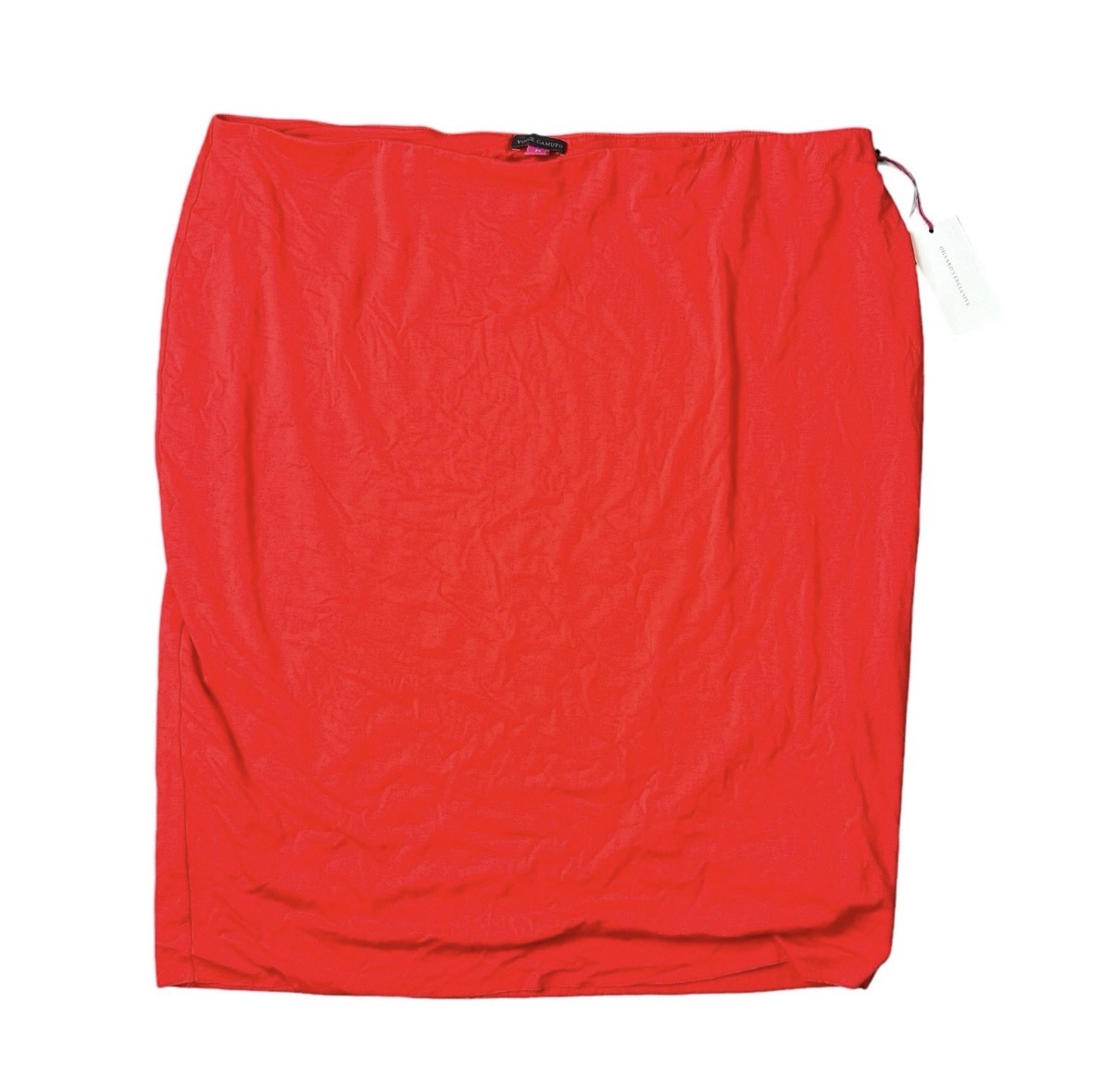 VINCE CAMUTO PENCIL SKIRT PULL ON REDDISH ORANGE NWT 2XL