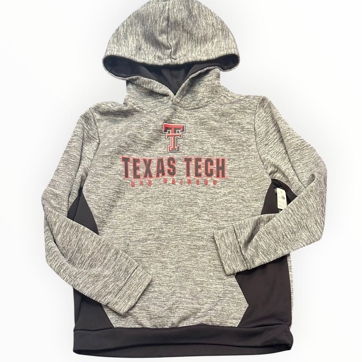 COLOSSEUM GRAY TEXAS TECH HOODIE 196 XS/S