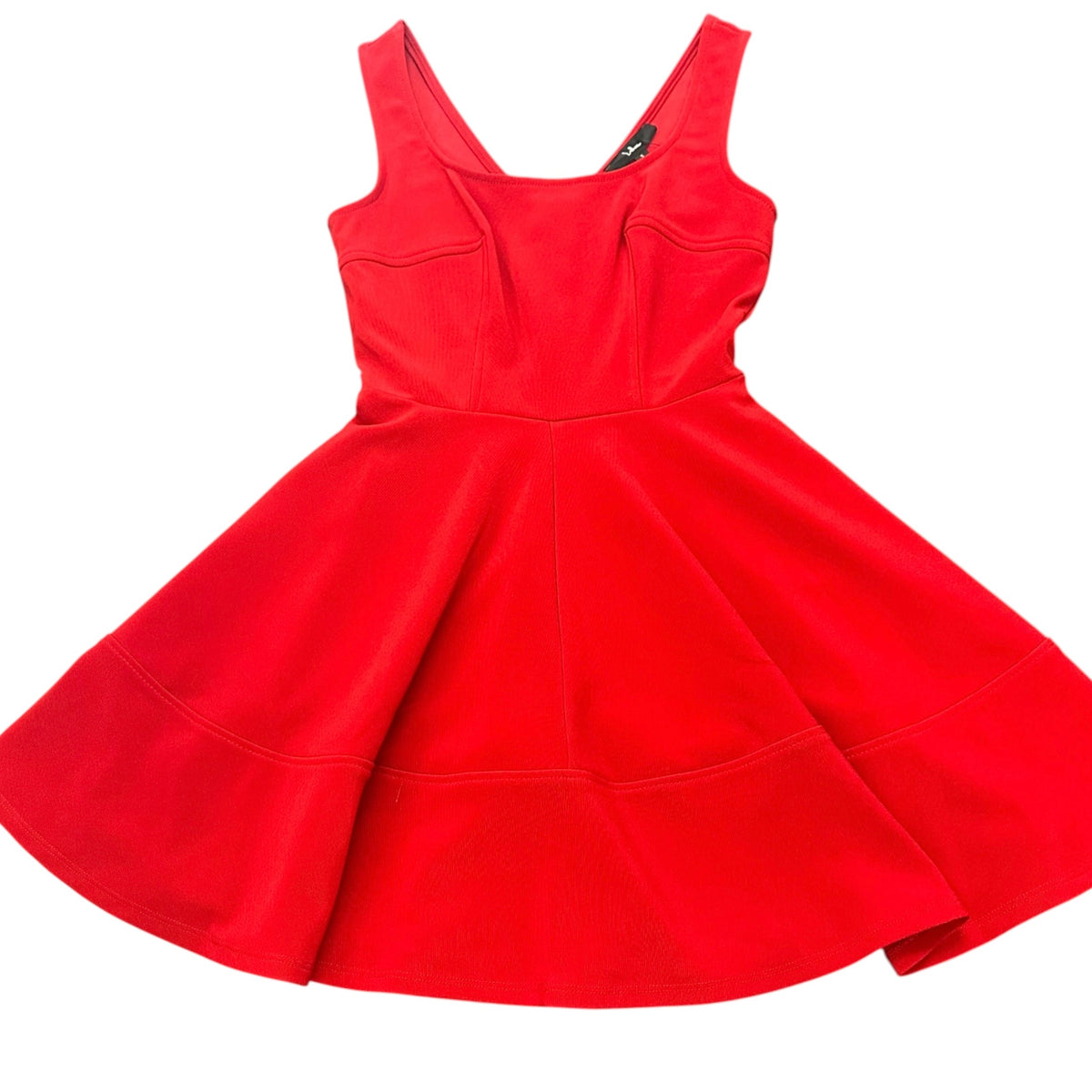 LULUS RED FIT & FLARE MINI DRESS NWT SMALL