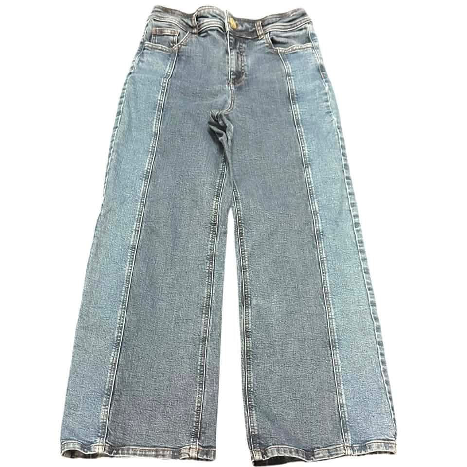 CHELSEA & VIOLET DENIM BLUE JEANS HIGH RISE ANKLE 157 SZ 8