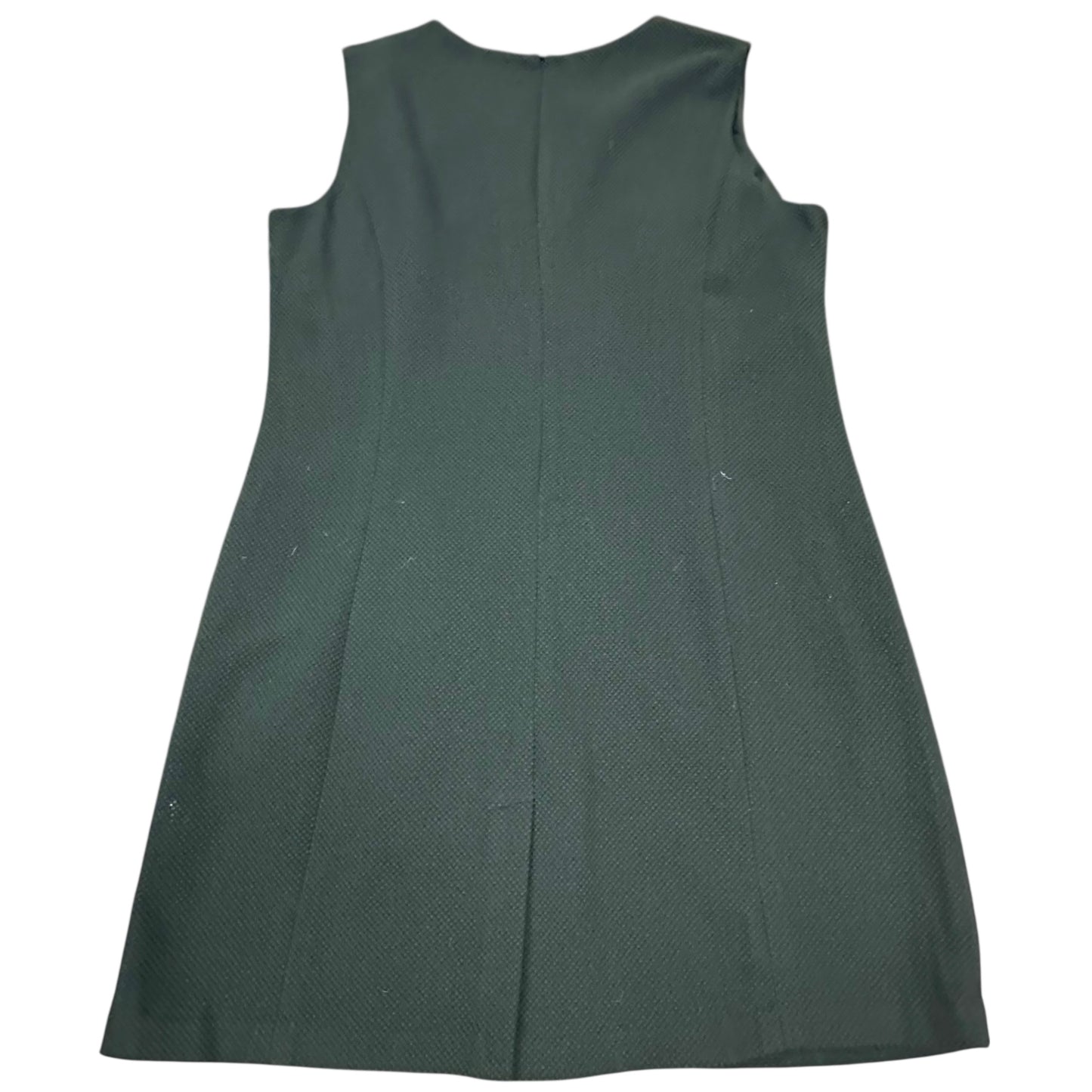 PETER NYGARD BLACK EMBROIDERED SHIFT DRESS 100 SZ 16 PETITE