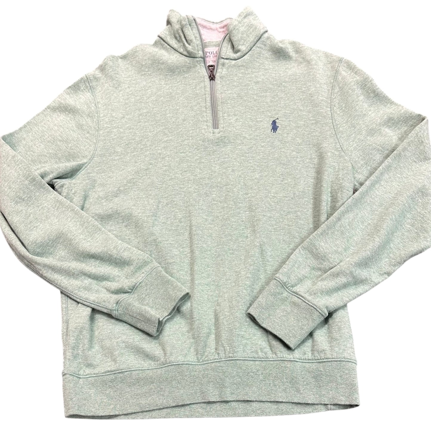 POLO RALPH LAUREN GREEN PULLOVER SWEATSHIRT 26 MEDIUM