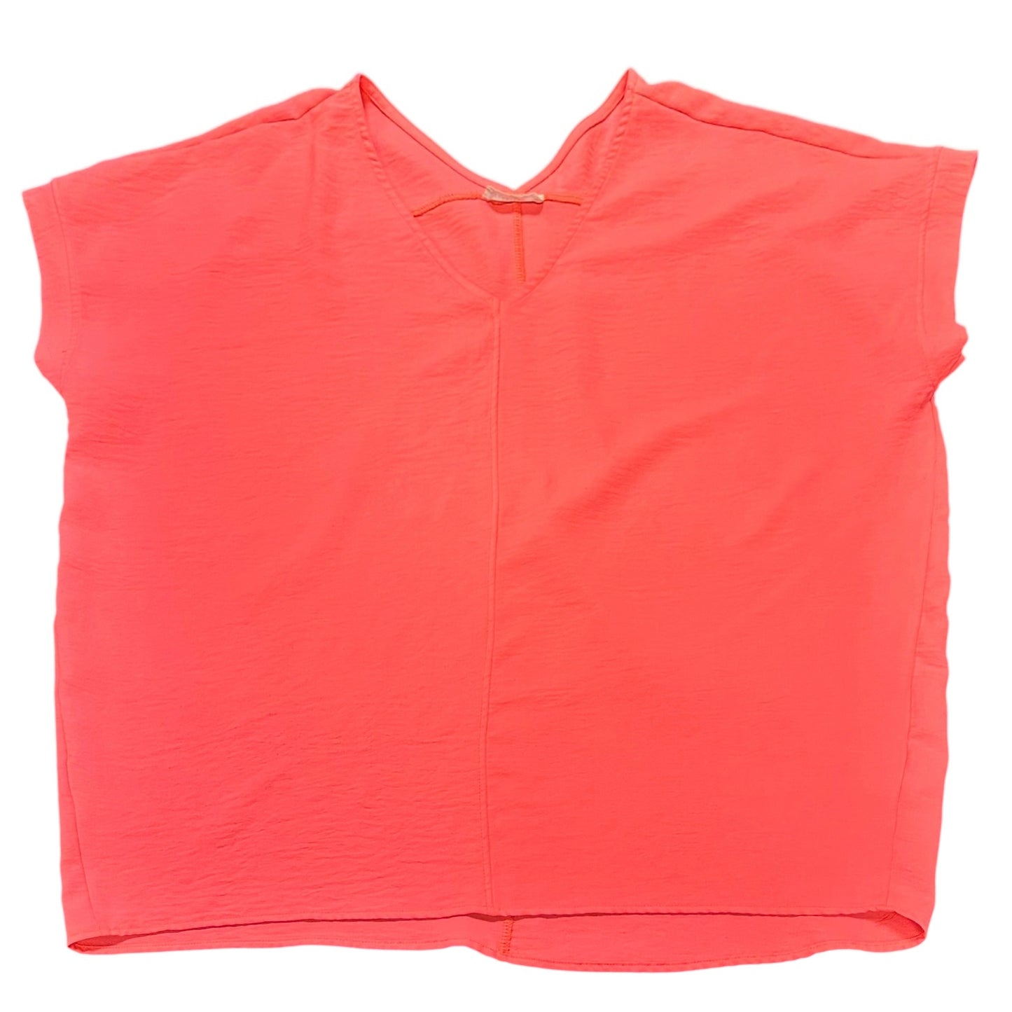 FIRST LOVE ORANGE BOXY BLOUSE 62 LARGE