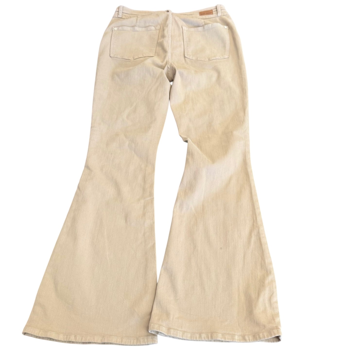 JUDY BLUE KHAKI TAN JEANS FLARES 100 SZ 11/30