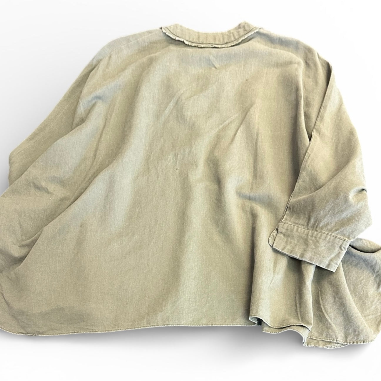 P CILL GREEN BLOUSE 84 LARGE