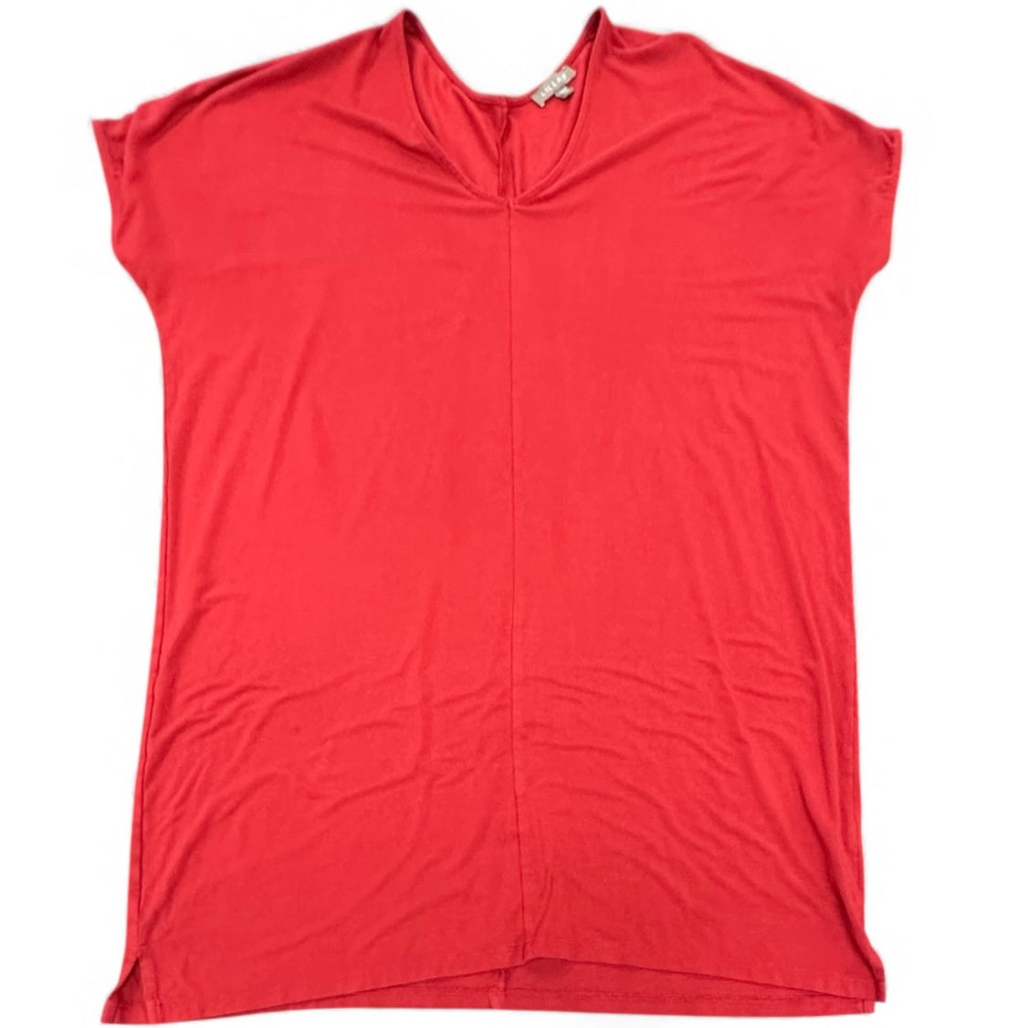 LILLA P RED SHIFT DRESS 206 MEDIUM