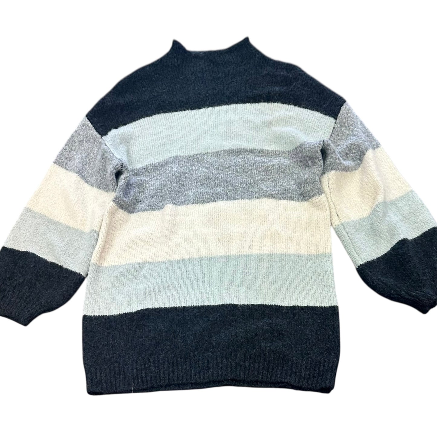 ENTRO MOCK NECK COLORBLOCK SWEATER 100 LARGE