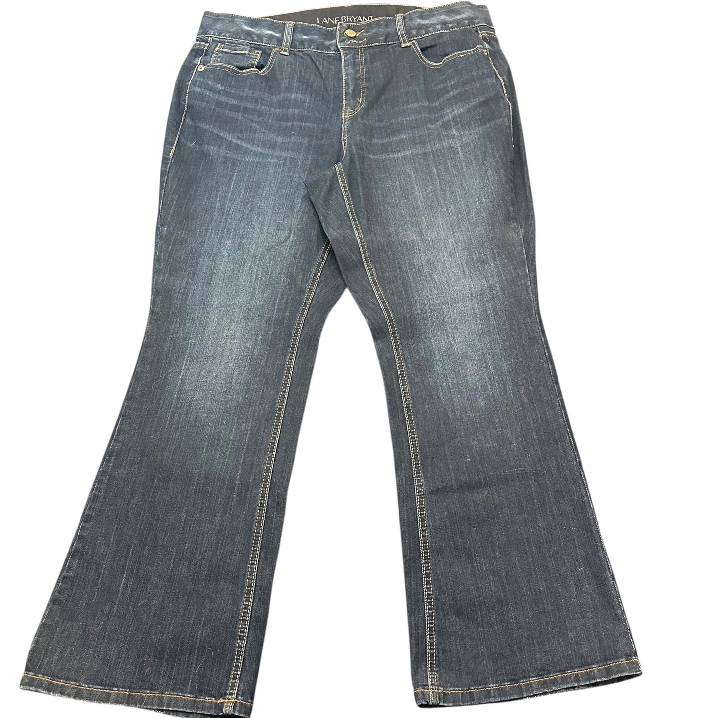 LANE BRYANT HIGH RISE BOOTCUT JEANS DENIM NWT 100 SZ 16S