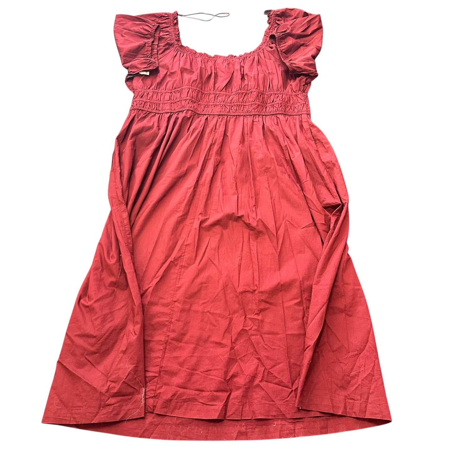 OLD NAVY MAROON MIDI DRESS NWT 56 2X