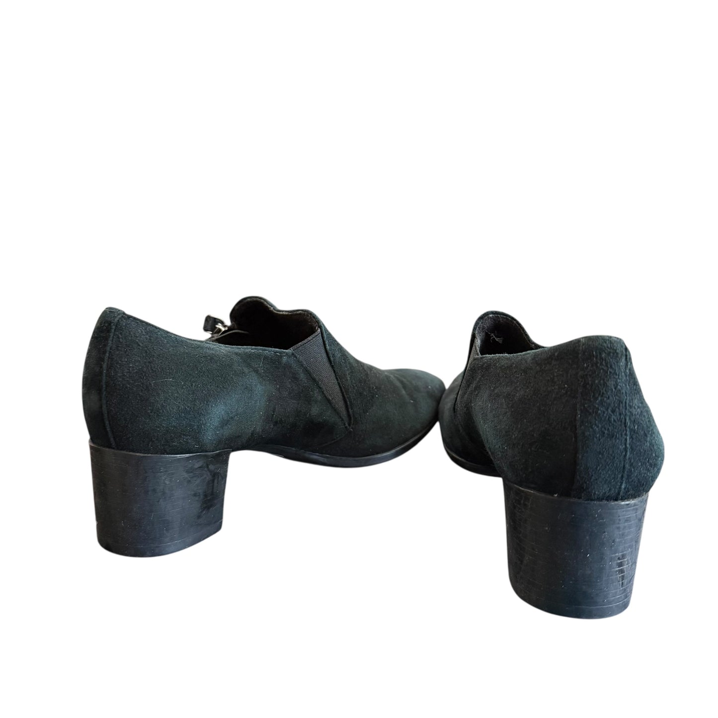MUNRO SUEDE ANKLE BOOTIES 220 SZ 9