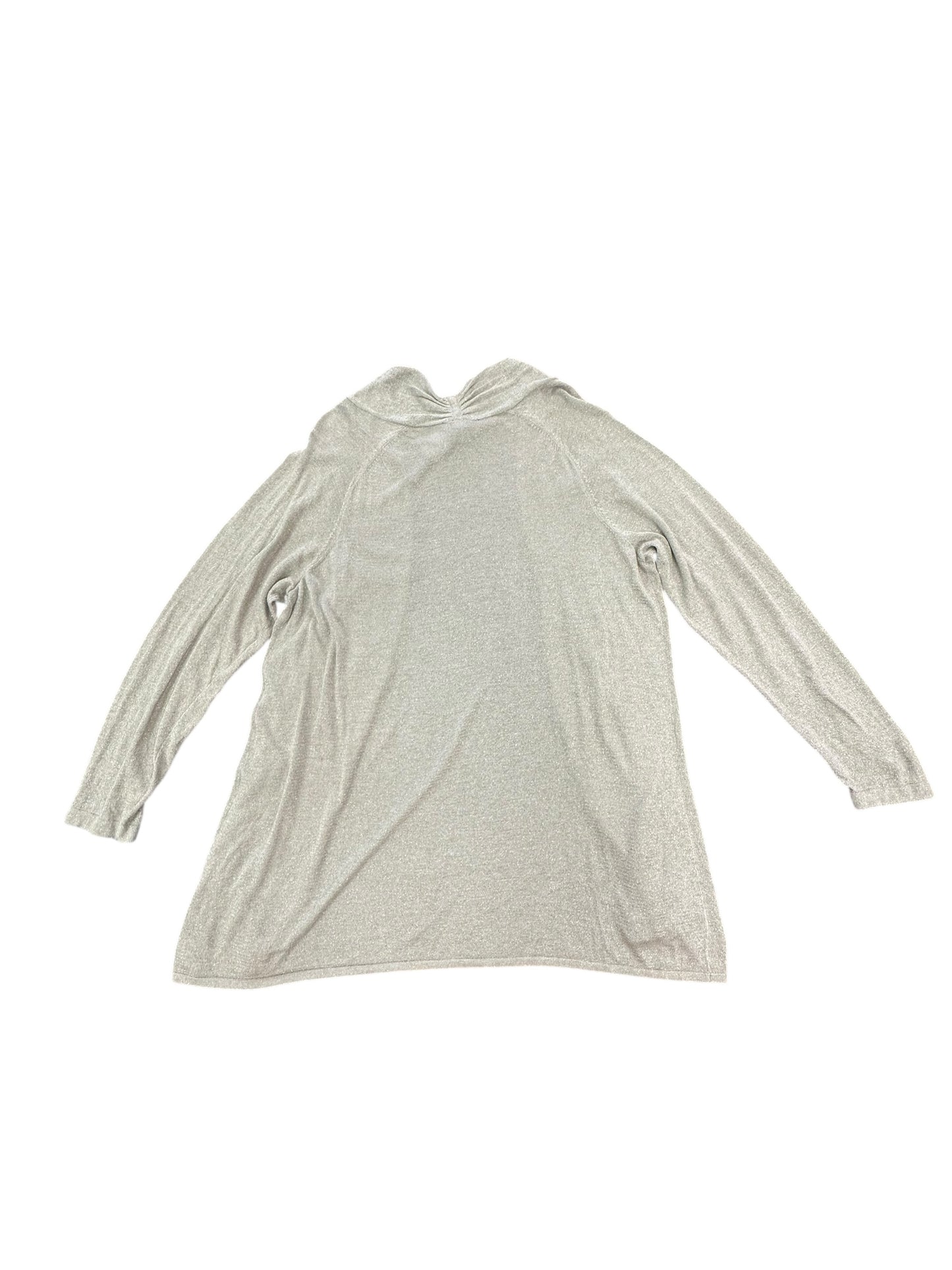 LANE BRYANT GOLD SHIMMER OPEN CARDIGAN 227 SZ 22/24