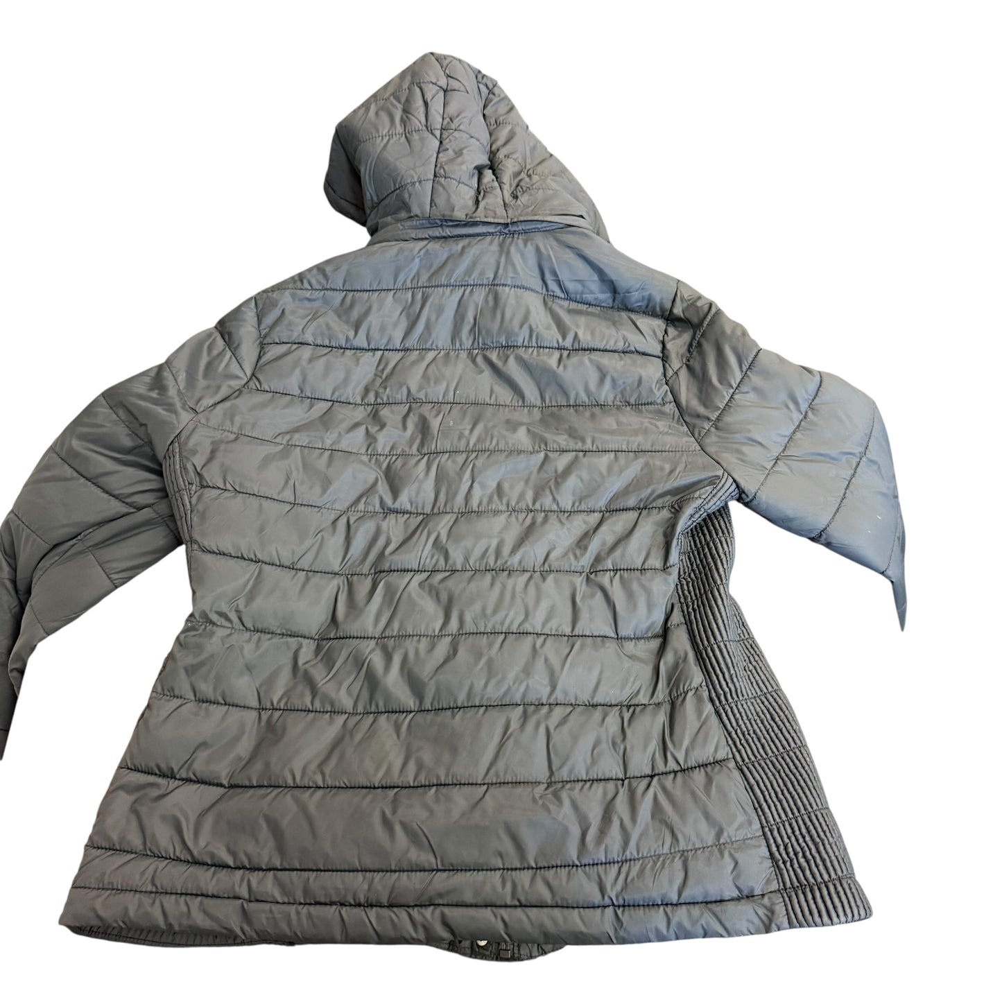 TIME & TRU BLACK PUFFER JACKET 143 LARGE
