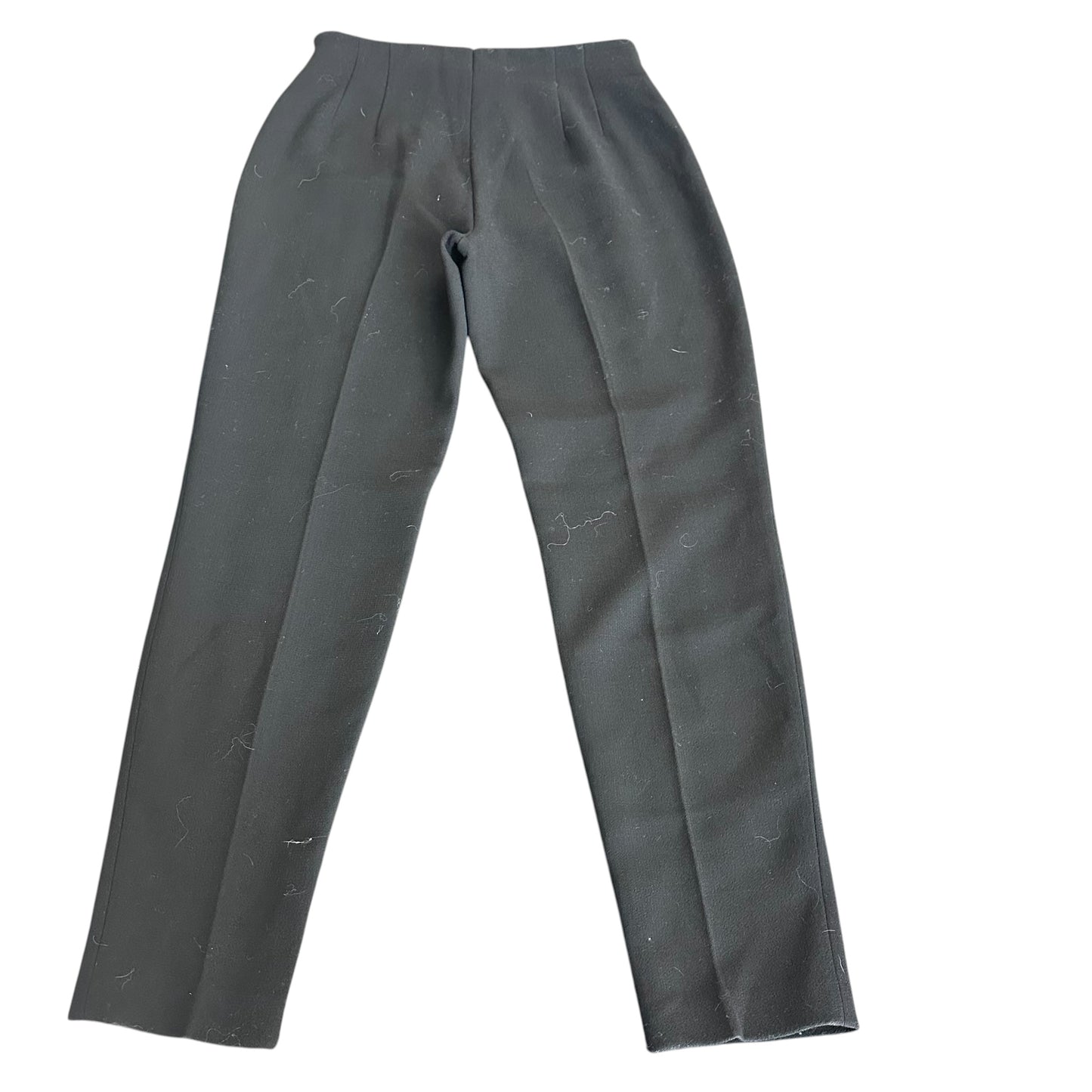 ESCADA BLACK PANTS WOOL 100 SZ 2/4