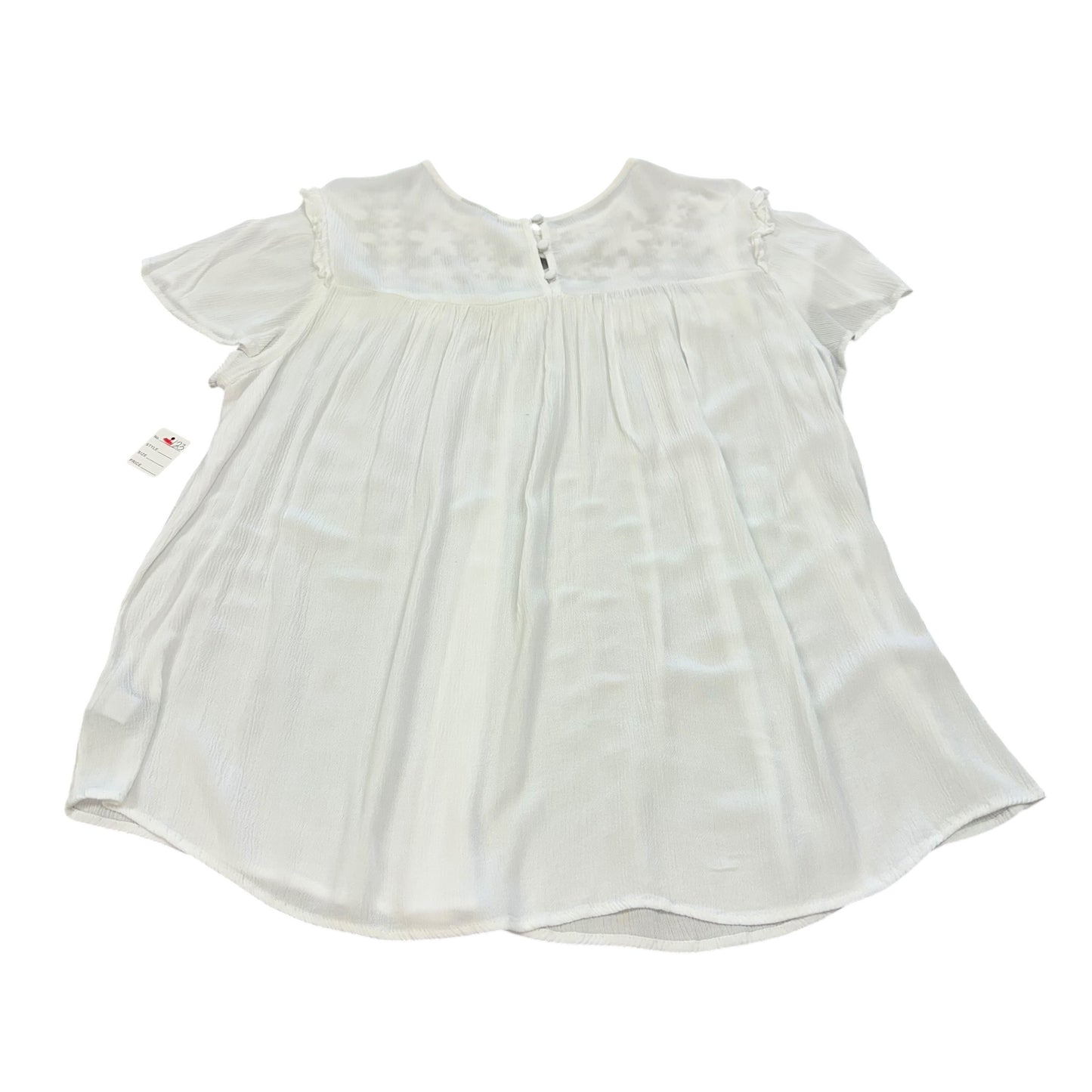 TORRID WHITE BLOUSE 123 1X