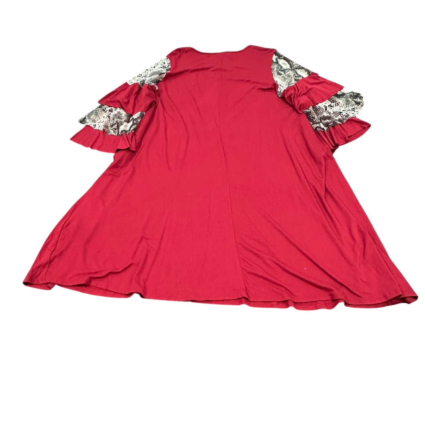 REALIZE MAROON SNAKESKIN DRESS 7 NWT 2X