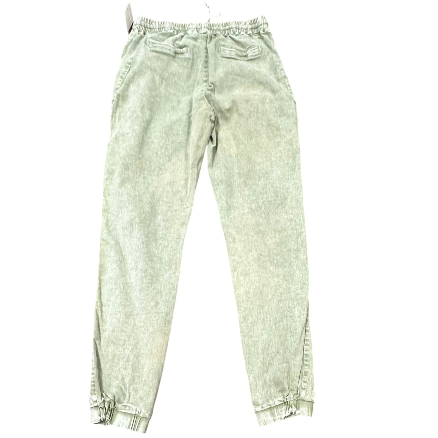 MUSTARD SEED GREEN STONE WASHED PANTS 239 SMALL