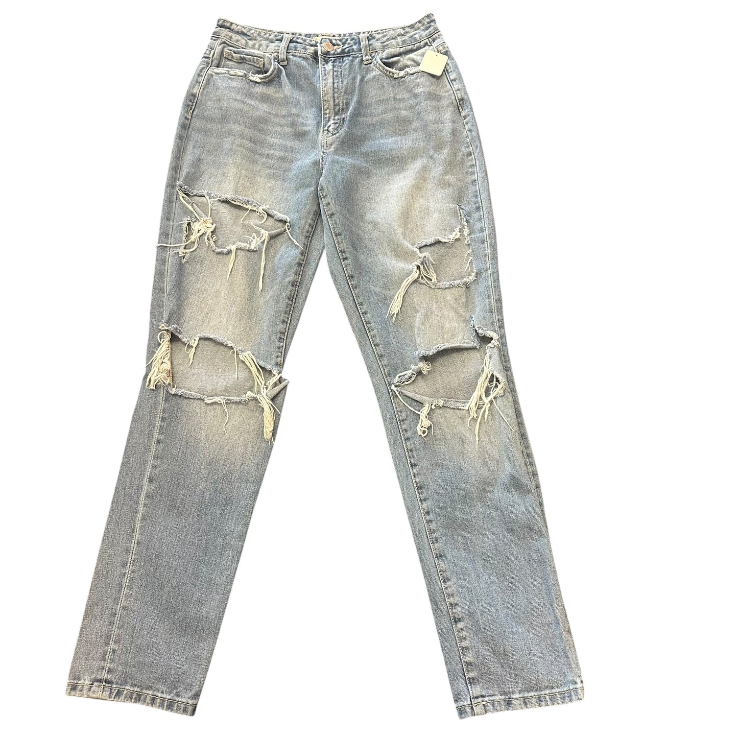 ALTARD STATE DENIM BLUE JEANS HIGH WAISTED STRAIGHT 100 SZ 26