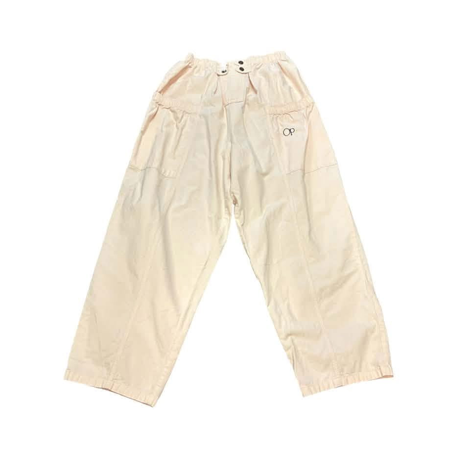 VINTAGE OP COTTON LIGHT PINK BARREL PANTS 100 SMALL