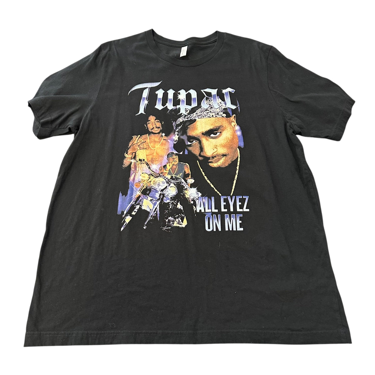 ALL EYEZ ON ME TUPAC BLACK TSHIRT 100 XL