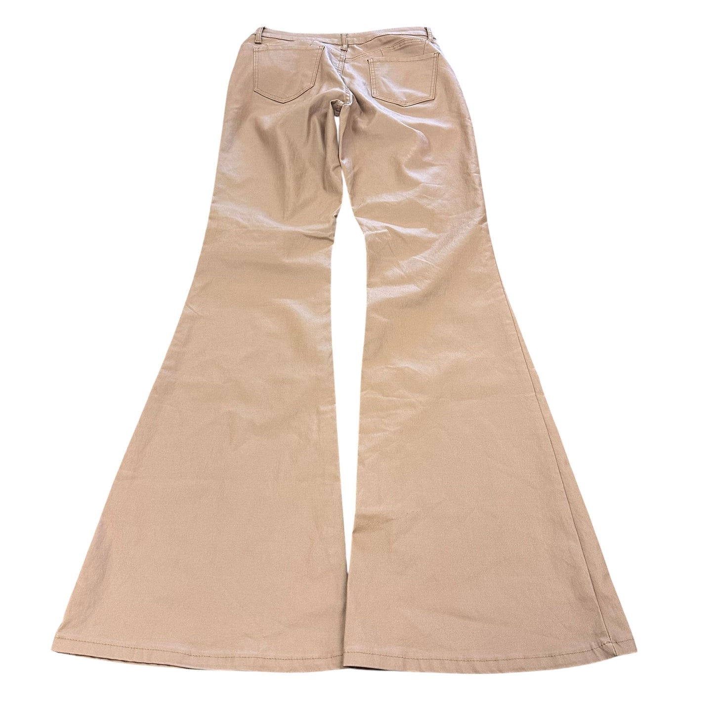 SHEIN HIGH WAISTED FAUX LEATHER LOOK PANTS 8 LARGE