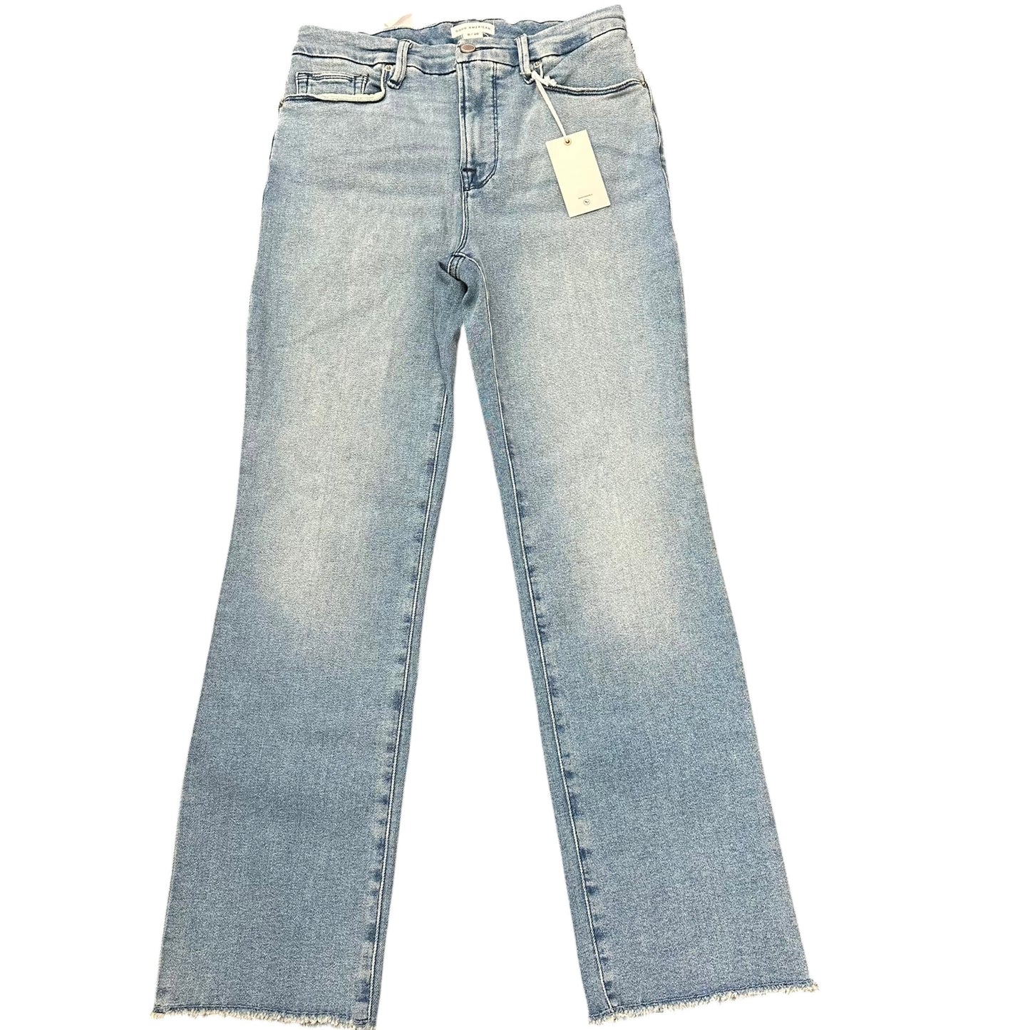 GOOD AMERICAN BLUE DENIM JEANS NWT 100 SZ 6/28