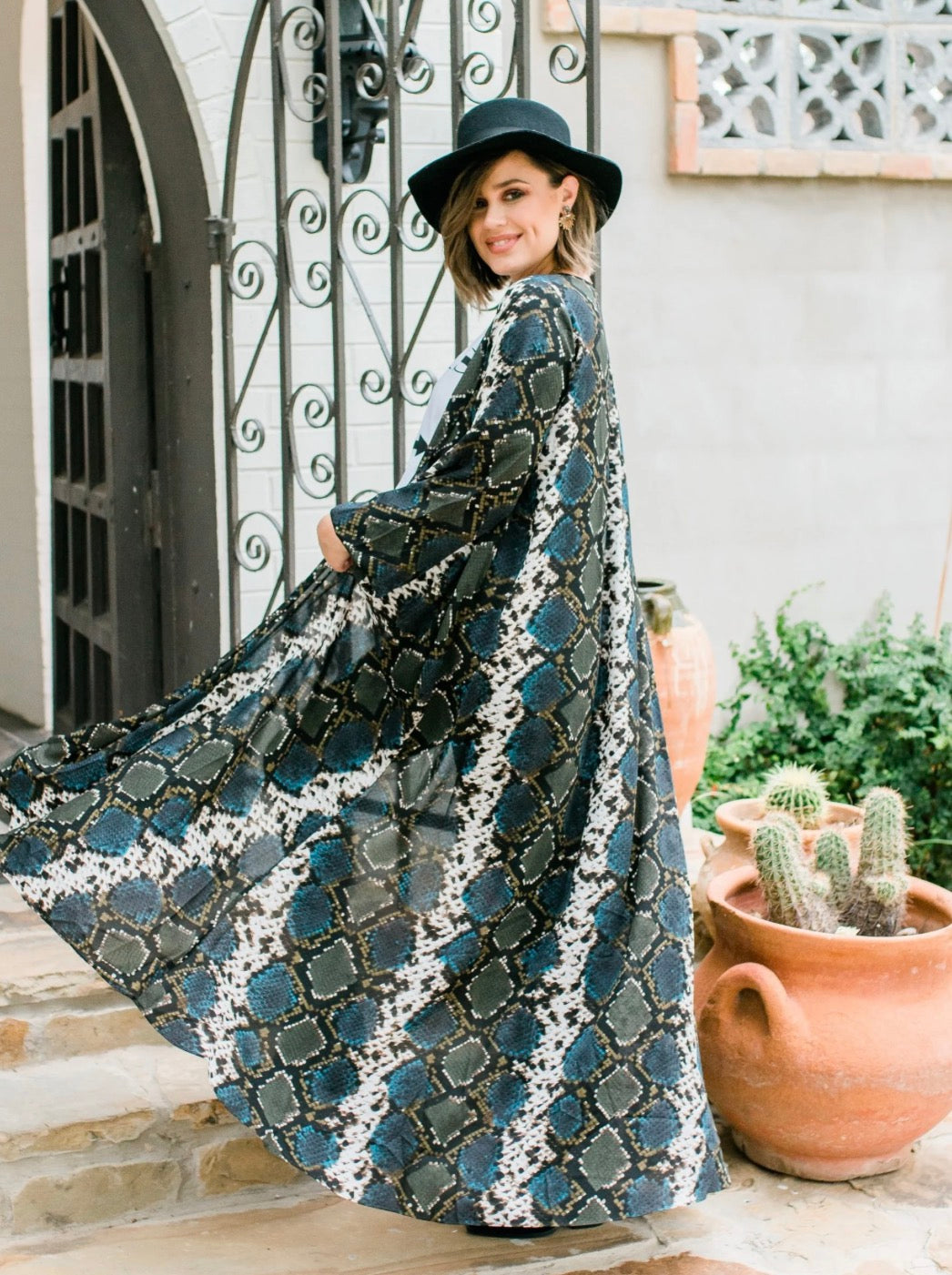 BUDDY LOVE SNAKESKIN DUSTER 143 M/L