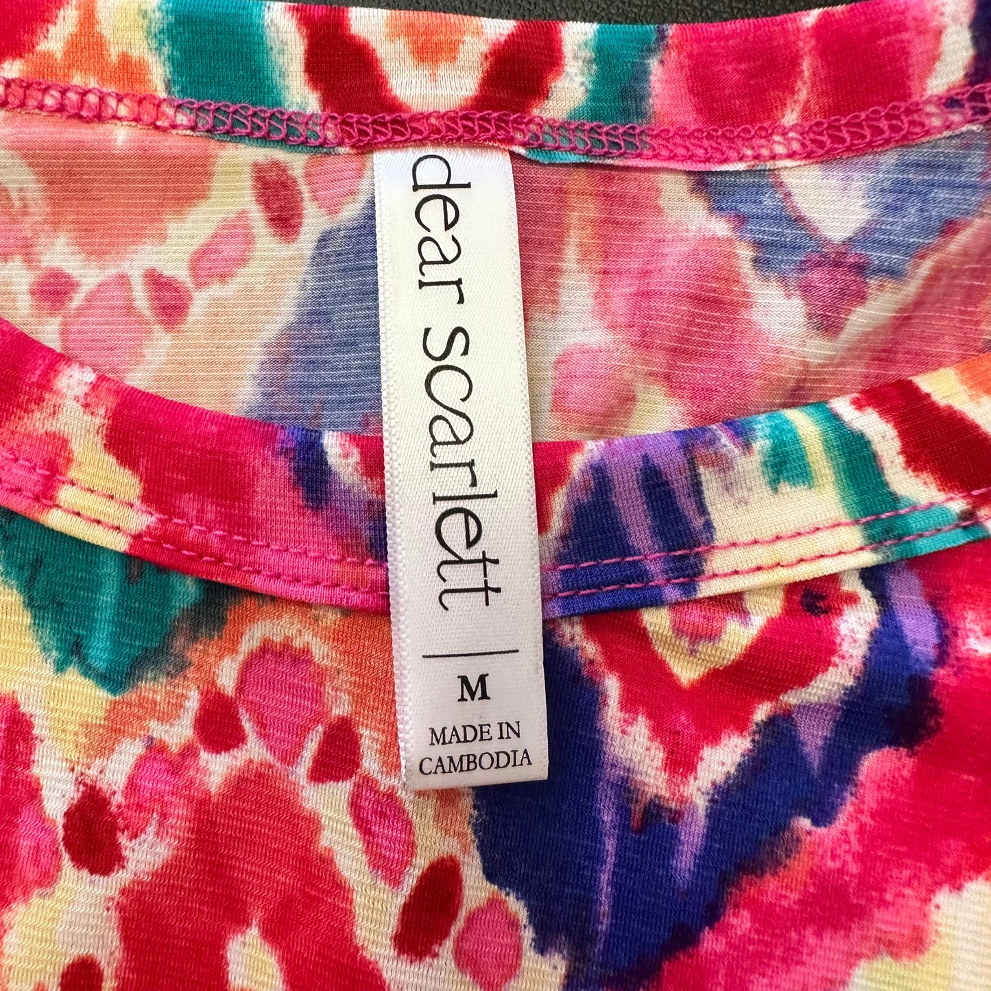 DEAR SCARLETT PINK COLORFUL BLOUSE 100 MEDIUM