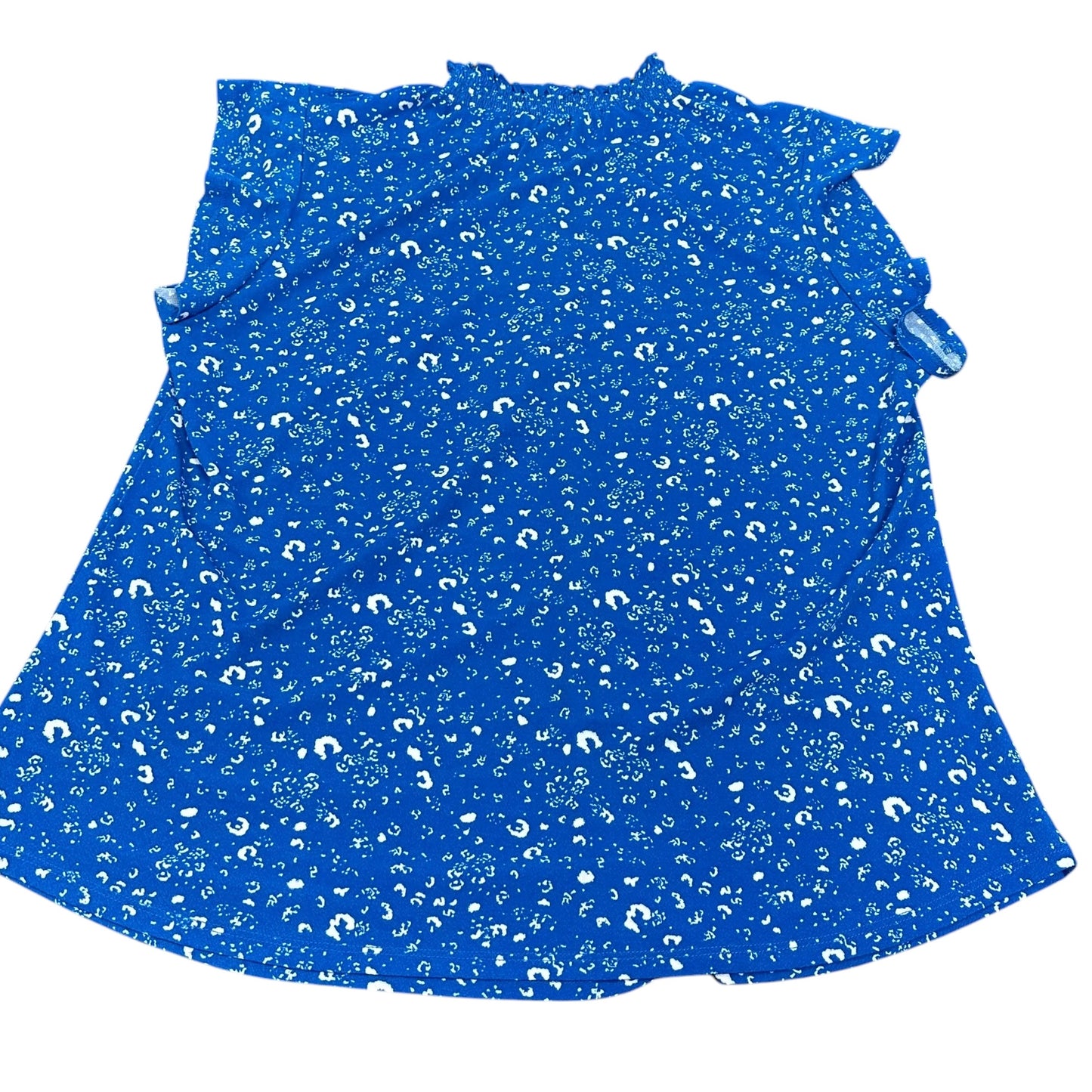 ADRIENNE VITTADINI BLUE BLOUSE 232 XL