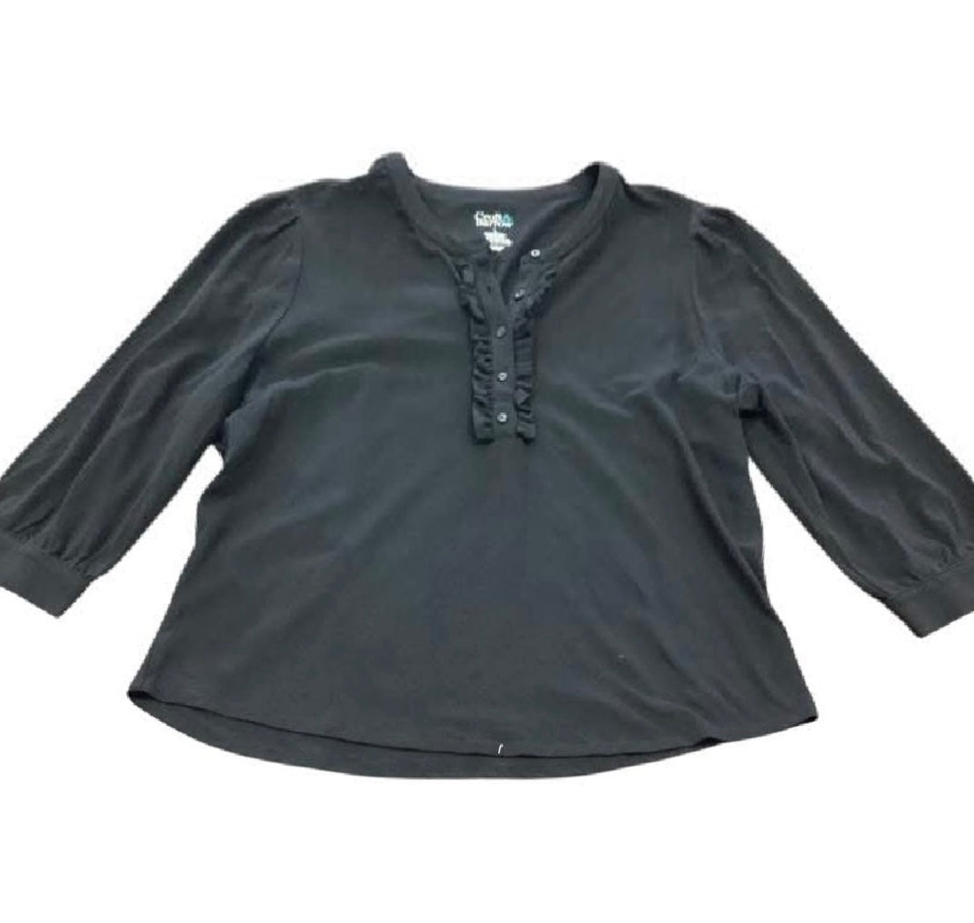 CROFT & BARROW BLACK TOP 39 LARGE