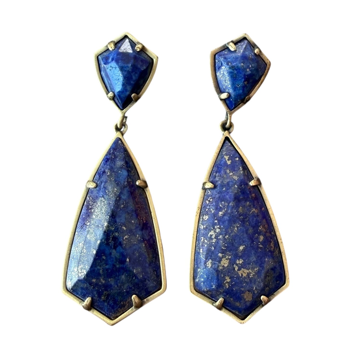 KENDRA SCOTT LAPIS EARRINGS 255 OS