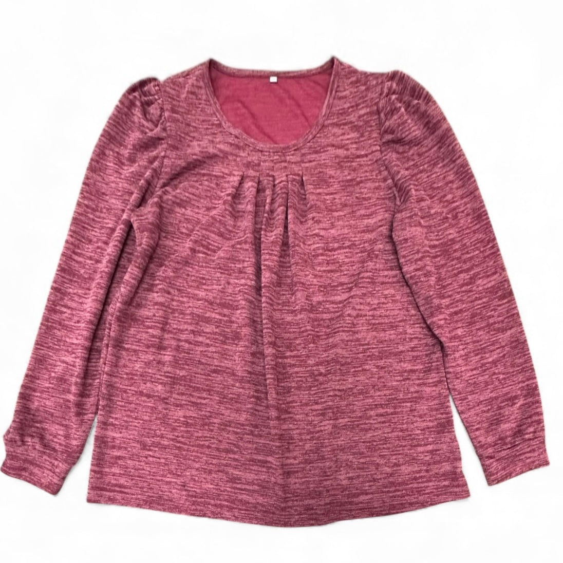 MAROON KNIT BLOUSE 196 3XL