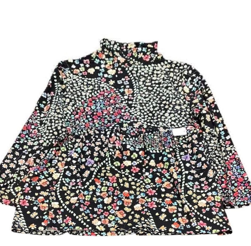 LOVE U DEAR FLORAL BLOUSE 56 2X