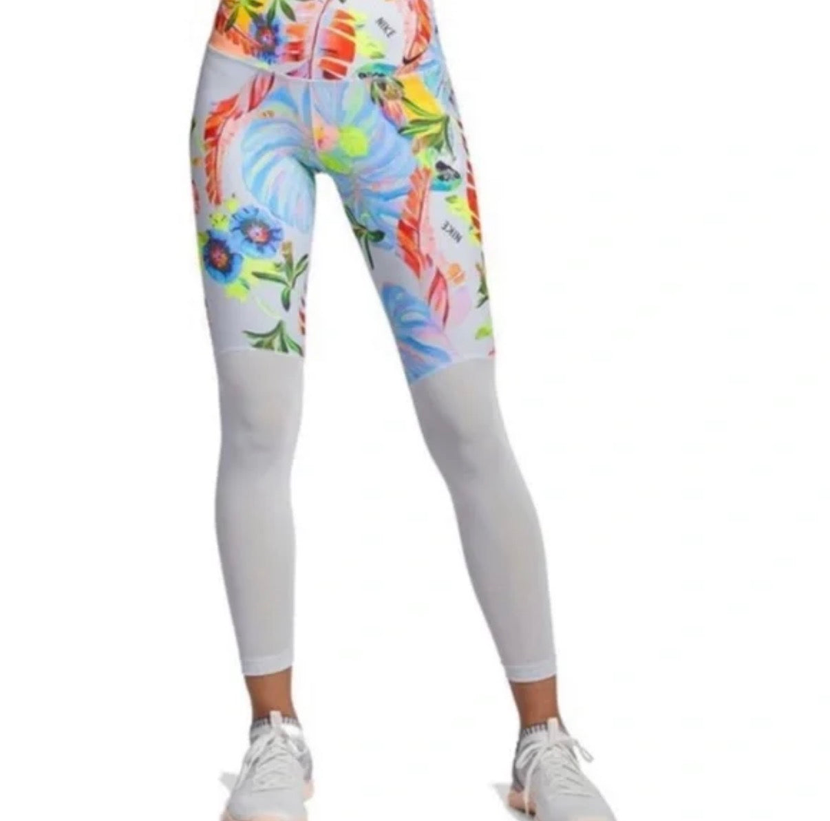 NIKE DRI FIT TROPICAL LEGGINGS 223 XS