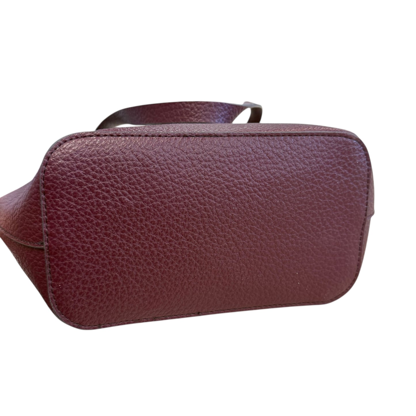 LIZ CLAIBRONE MARINA SHOPPER TOTE BAG MAROON 39