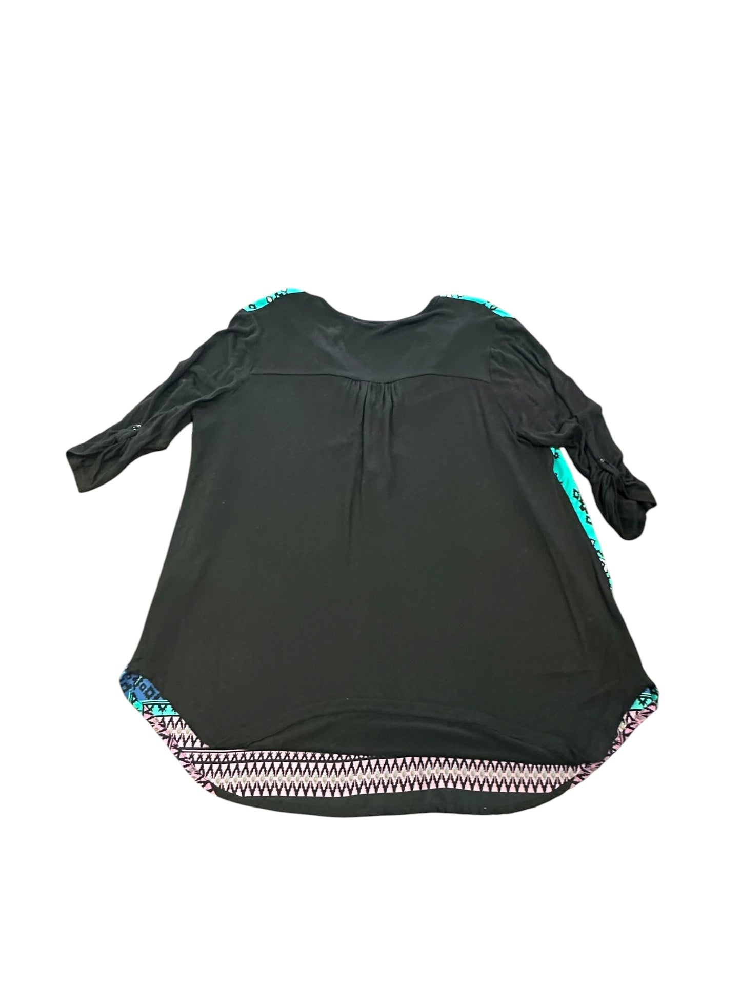 ALICE BLUE TURQUOISE BLOUSE 139 LARGE