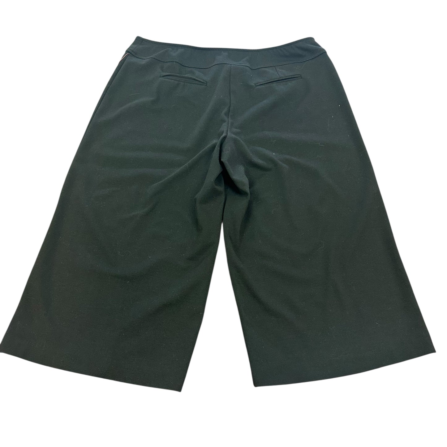 NY&CO BLACK WIDE LEG CAPRIS 164 SOME PILING LARGE