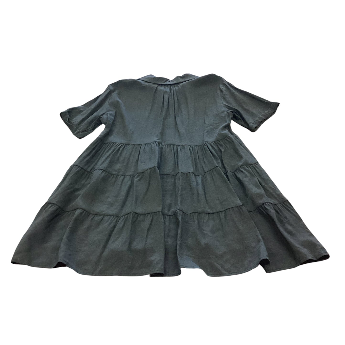 B BLACK TIERED DRESS 217 SMALL