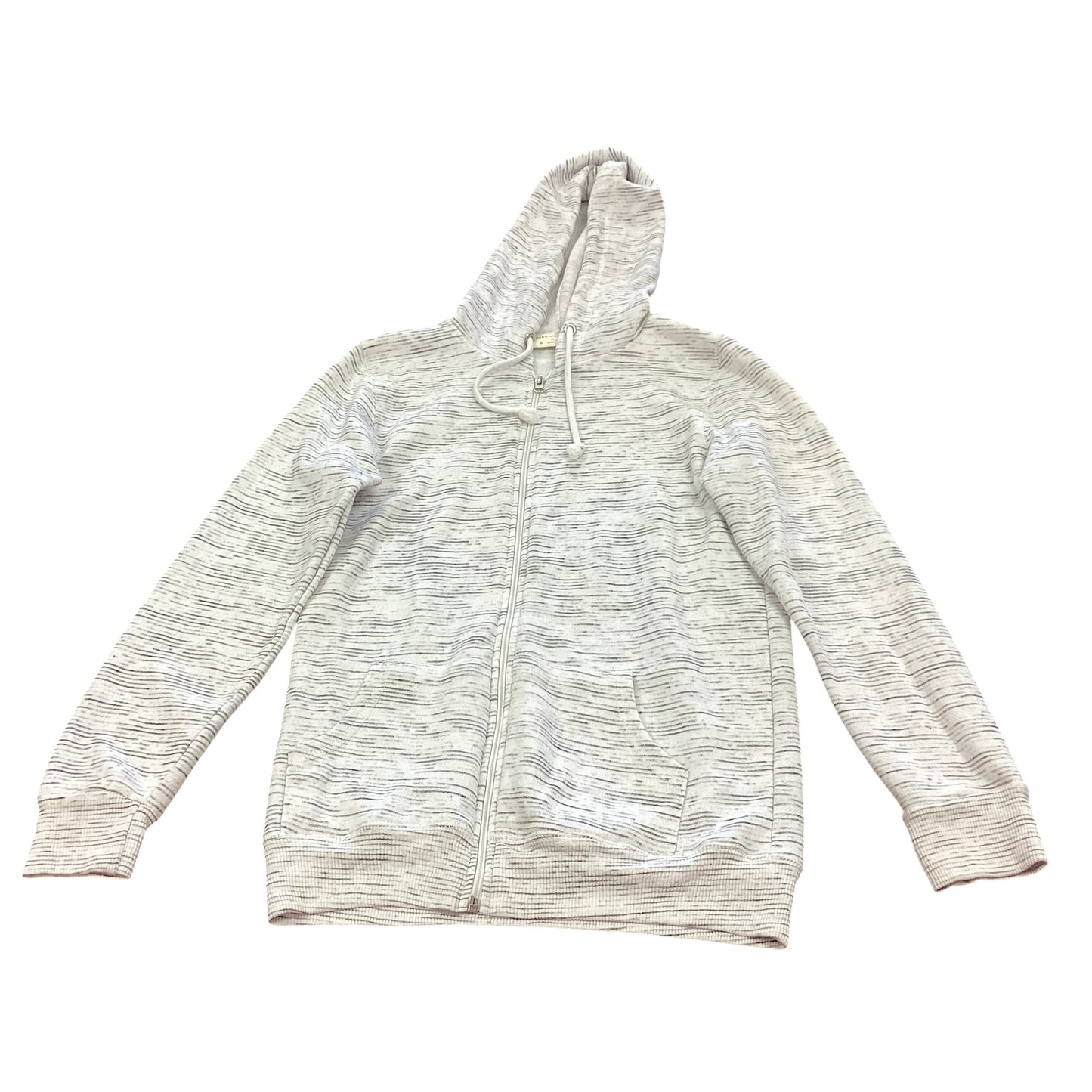 BOBBIE BROOKS LIGHT GRAY HOODIE 237 SMALL