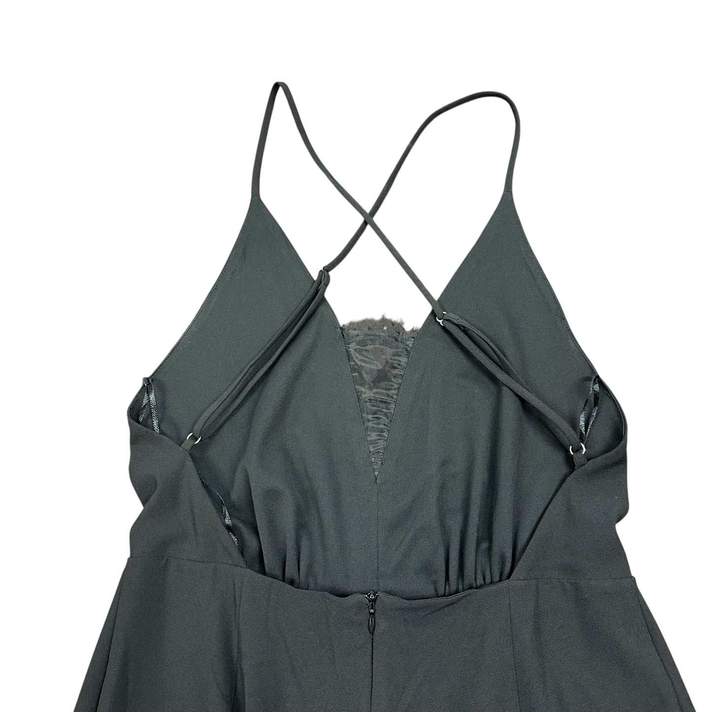 GB BLACK WIDE LEG JUMPSUIT 153 MEDIUM