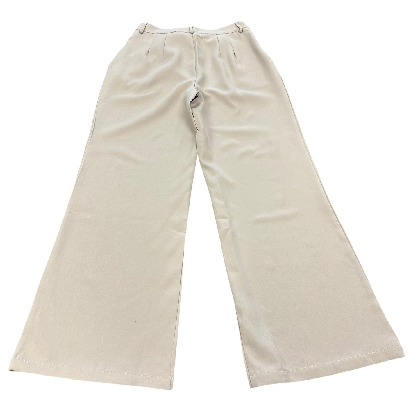 HELLO MOLLY BEIGE PLEATED WIDE LEG PANTS 223 NWT SZ 6